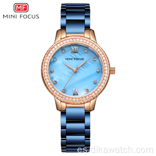 MINI FOCUS Relojes de mujer de moda de lujo